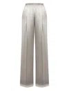 Alberta Ferretti High-waisted Trousers In Black