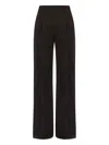 Alberta Ferretti Trousers In Black