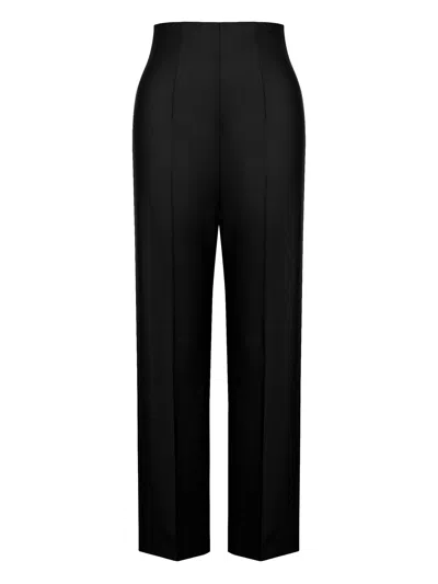 Alberta Ferretti Trousers In Black