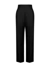 Alberta Ferretti Trousers In Black
