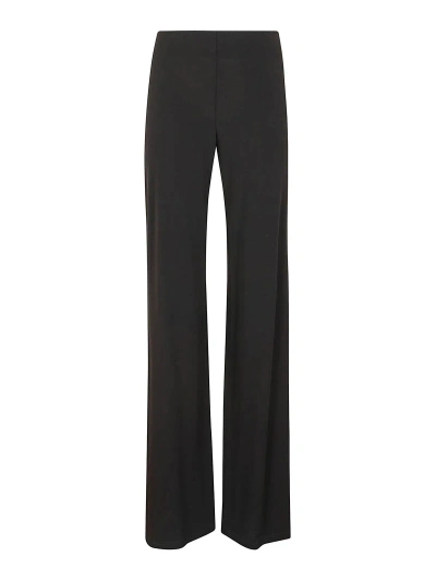 Alberta Ferretti Trousers In Black