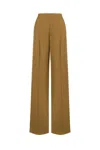 Alberta Ferretti Trousers In Nude