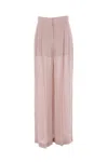 Alberta Ferretti Pleated Trousers In Pink