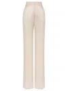 Alberta Ferretti Trousers In White