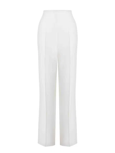 Alberta Ferretti Trousers In White