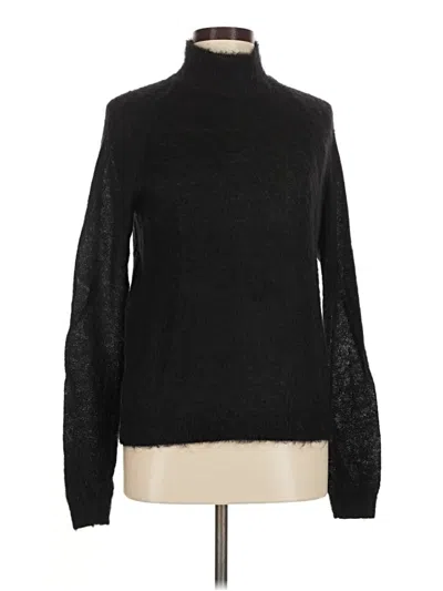 Pre-owned Alberta Ferretti Turtleneck Sweater In Black