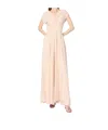 Alberta Ferretti Alberta Ferreti  Light Pink Dress In Silk Georgette