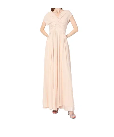 ALBERTA FERRETTI V-NECK DRESS