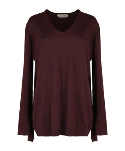 ALBERTA FERRETTI ALBERTA FERRETTI V-NECK KNITTED JUMPER