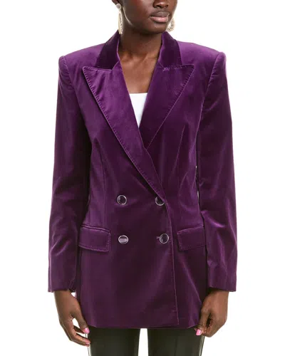 ALBERTA FERRETTI ALBERTA FERRETTI VELVET BLAZER