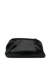 Alberta Ferretti Velvet Clutch Bag In Black