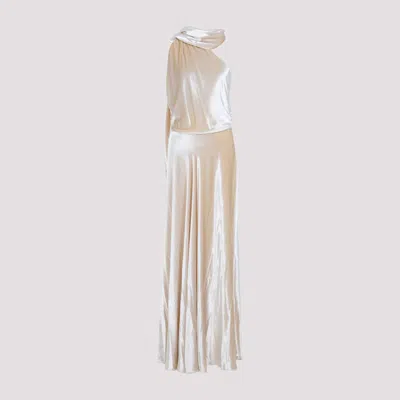 ALBERTA FERRETTI VELVET LONG DRESS