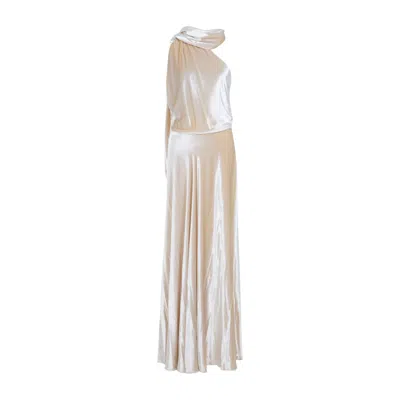 ALBERTA FERRETTI ALBERTA FERRETTI VELVET LONG DRESS