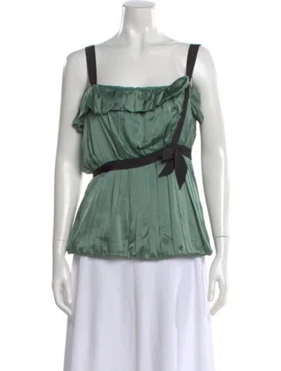 Pre-owned Alberta Ferretti Vintage 2000's Blouse In Multi