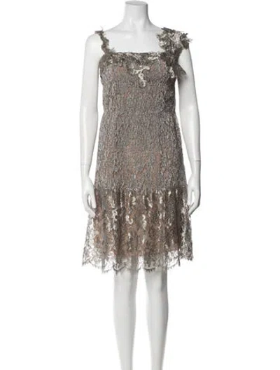 Pre-owned Alberta Ferretti Vintage Mini Dress