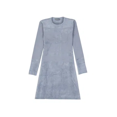 Alberta Ferretti Virgin Wool Dress In Neutral