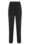 Alberta Ferretti Alberta Ferreti Virgin Wool Trousers In Multi