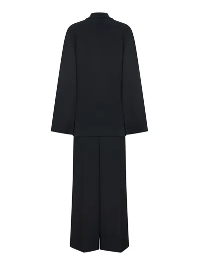 Alberta Ferretti Viscose Blazer And Trousers Pant Suit In Multi