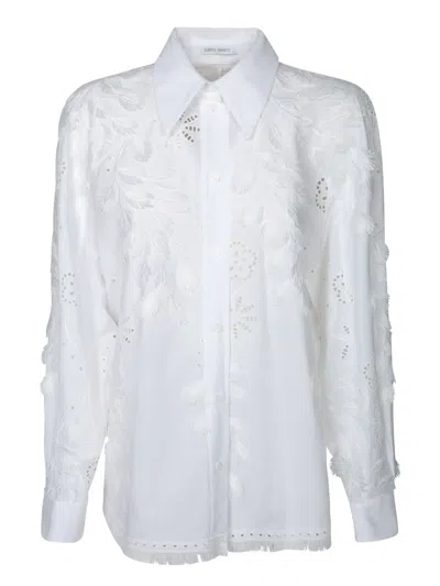 ALBERTA FERRETTI WHITE SANGALLO SHIRT