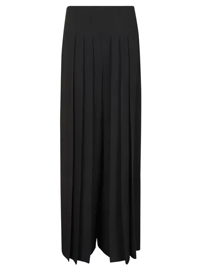 ALBERTA FERRETTI WIDE-LEG HIGH-WAISTED TROUSERS