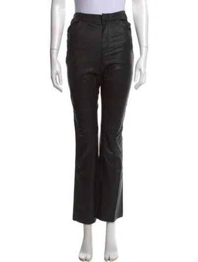 Pre-owned Alberta Ferretti Wide Leg Pants In Black