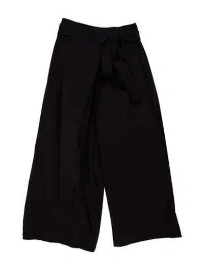 Pre-owned Alberta Ferretti Wide Leg Pants In Black