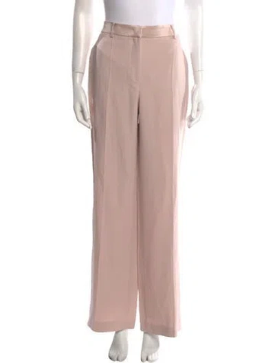 Pre-owned Alberta Ferretti Wide Leg Pants In Pink