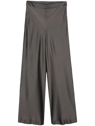 ALBERTA FERRETTI ALBERTA FERRETTI WIDE-LEG SATIN TROUSERS