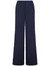 Alberta Ferretti Wide-leg Trousers In Blue