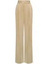 Alberta Ferretti Wide-leg Trousers In Neutrals