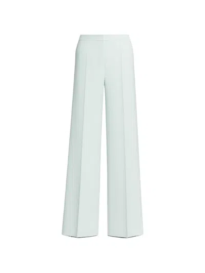 Alberta Ferretti Wide-leg Trousers In Blue