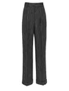 Alberta Ferretti Grey Front Pleats Pants