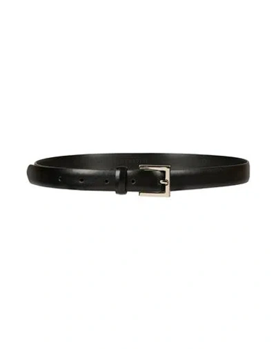 Alberta Ferretti Woman Belt Black Size S Leather