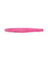 Alberta Ferretti Woman Belt Fuchsia Size 10 Leather In Pink