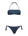 Alberta Ferretti Woman Bikini Navy Size 4 Polyamide, Elastane In Navy Blue