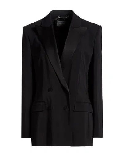 Alberta Ferretti Woman Blazer Black Size 10 Viscose, Elastane