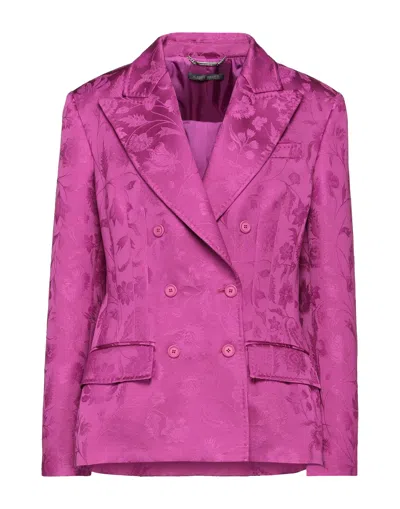 Alberta Ferretti Suit Jackets In Garnet