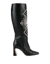 Alberta Ferretti Woman Boot Black Size 8 Leather