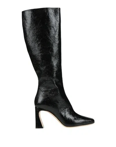 Alberta Ferretti Woman Boot Black Size 8 Leather