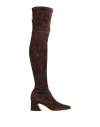 Alberta Ferretti Woman Boot Dark Brown Size 9 Soft Leather