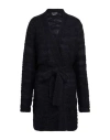 Alberta Ferretti Woman Cardigan Black Size 8 Mohair Wool, Polyamide, Virgin Wool In Black
