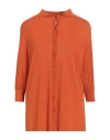 Alberta Ferretti Woman Cardigan Orange Size 6 Viscose, Polyamide