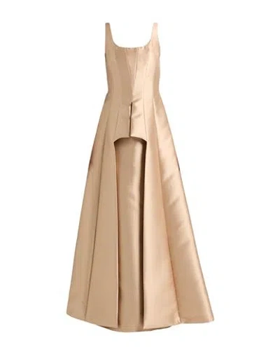 ALBERTA FERRETTI ALBERTA FERRETTI WOMAN CO-ORD BEIGE SIZE 4 POLYESTER, SILK