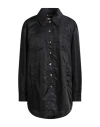 Alberta Ferretti Woman Coat Black Size 8 Polyamide