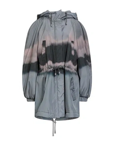 Alberta Ferretti Woman Coat Grey Size 8 Polyester In Gray