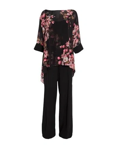 Alberta Ferretti Woman Co-ord Black Size 12 Viscose, Polyamide, Polyester In Brown