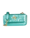 Alberta Ferretti Woman Cross-body Bag Turquoise Size - Soft Leather In Blue