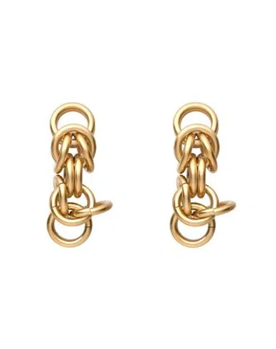 Alberta Ferretti Woman Earrings Gold Size - Metal