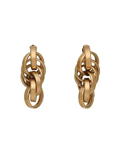 Alberta Ferretti Woman Earrings Gold Size - Metal