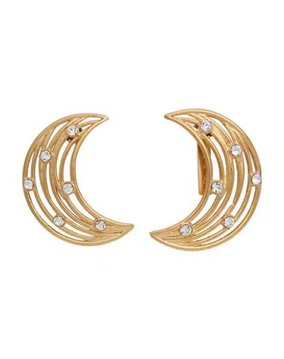 Alberta Ferretti Woman Earrings Gold Size - Metal